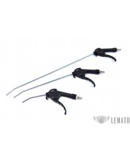 SET 3PZ PISTOLA SOFFIAGGIO ARIA CORTA + MEDIA + EXTRA LUNGA