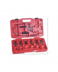 SET 9 PINZE PER FASCETTE AUTO - STRINGITUBO MANICOTTI FIAT AUDI VW MULTIMARCA