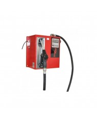 700A - STAZIONE RIFORNIMENTO gasolio POMPA 220V  con tubi e pistola - DIESEL BONEZZI