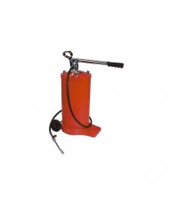 INGRASSATORE A BARILE 16KG - CON RUOTE- Pompa ingrassaggio BONEZZI ITALY