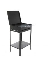 Barbecue a carbone in ferro Stromboli 60x40x78h - BBQ ARTIGIANALE