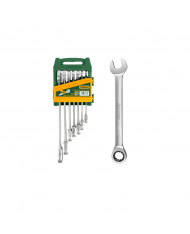 SET 7 CHIAVI A CRICCHETTO FISSE 8-19MM - JDSP4207 JADEVER