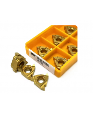 SET 10 pz PLACCHETTE MMT16IR AG 60 - PER FILETTATURA INTERNA - INSERTI INSERTO