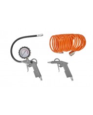 KIT ACCESSORI PER COMPRESSORE 3 PZ ATTACCO RAPIDO - MAURER 