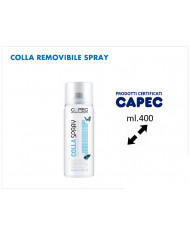 COLLA SPRAY REMOVIBILE - PER STENCIL FOTO TESSUTO - 400ml - CAPEC