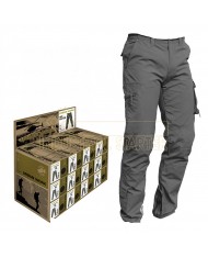 TG XL - PANTALONE DA LAVORO IN CANVAS 100%  multitasche TECNICO DA LAVORO VERDE MILITARE 