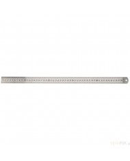 RIGA 50cm IN ACCIAIO INOX MILLIMETRATA - 500mm - RIGA DI CONTROLLO - TOPEX