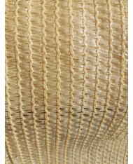 Rete Ombreggiante BEIGE 50MT H100cm telo ombra frangisole frangivista privacy ROTOLO