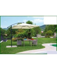 531361 - Ombrellone giardino alluminio QUADRATO mt 3x3 multiposizione basculante