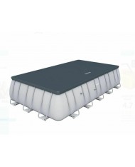 P05641 BESTWAY TELO DI COPERTURA IN PVC PER PISCINE 6.40X2.75X1.32  PISCINA RIGIDA 