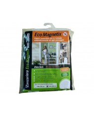 TENDA ZANZARIERA MAGNETICA Nera Riducibile 140x240CM PER PORTA BALCONE