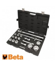 BETA 928E/C17 CASSETTA CRICCHETTO E CHIAVI A BUSSOLA 3/4" serie bussole 17 pezzi
