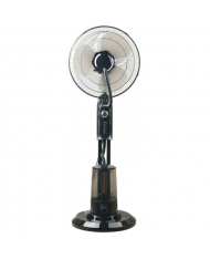 VENTILATORE NEBULIZZATORE OSCILLANTE NEBULA AD ACQUA 3 VELOCITA' TIMER 