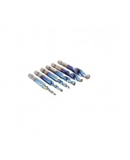 Set Maschi a forare 6pz HSS - attacco esagonale - M10/M3