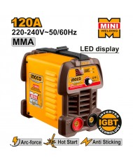 MINI SALDATRICE INVERTER MMA 15-120AH - INGCO ING-MMA12049E