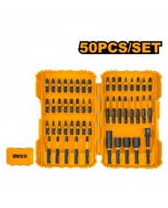 Set 50pz INSERTI E BUSSOLE Impact - alta resistenza - INGCO AKDL25002