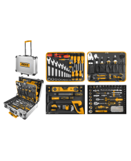 Valigia portautensili a trolley allestita 147pz - INGCO HKTHP21471