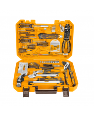 SET UTENSILI 168PZ IN VALIGETTA CACCIAVITI PINZE BUSSOLE - HKTHP21681 - INGCO