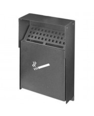 810.b - POSACENERE DA ESTERNO ANTRACITE  CM 24X8X34H -- A MURO 