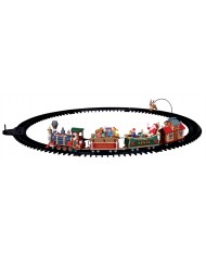 LEMAX- TRENINO COMPLETO STARLIGHT EXPRESS - NATALE NATALIZIO 04232