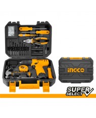 TRAPANO A BATTERIA 12V + 81 ACCESSORI - INGCO HKTHP10811 - CON VALIGETTA