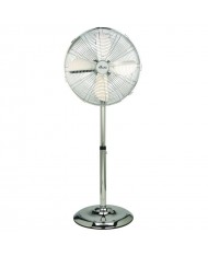 Ventilatore Niklas Newage ACCIAIO CON PIANTANA - Potenza 50 Watt - altezza 130 cm.