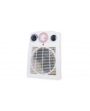 STUFA ELETTRICA 2000W TERMOVENTILATORE BAGNO CON TIMER stufetta caldobagno