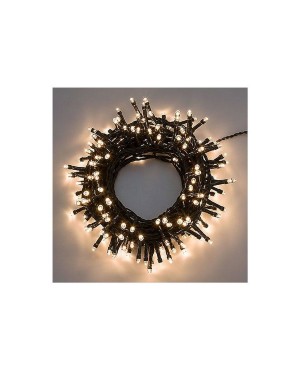 LUCI serie minilucciole 7,5 m, 180 led bianco caldo ALBERO NATALE esterno 